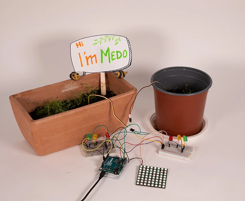 Arduino plant prototype — Hi I'm Medo