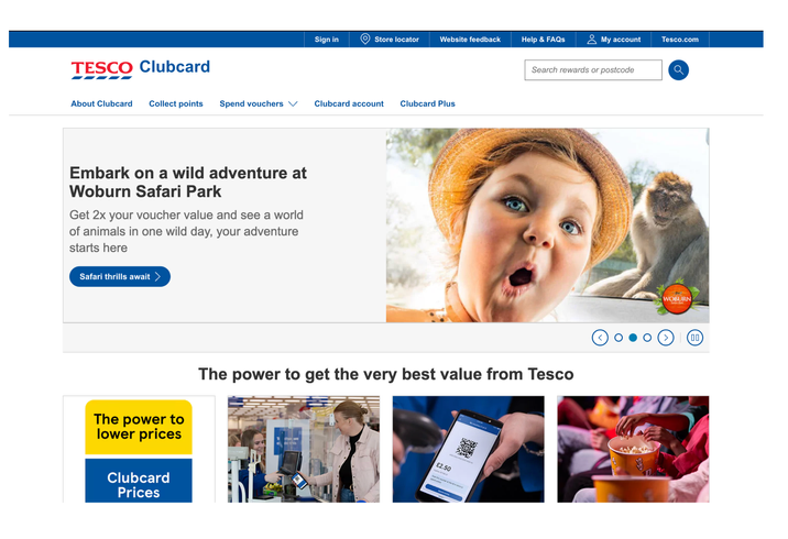 Tesco Clubcard loyalty programme