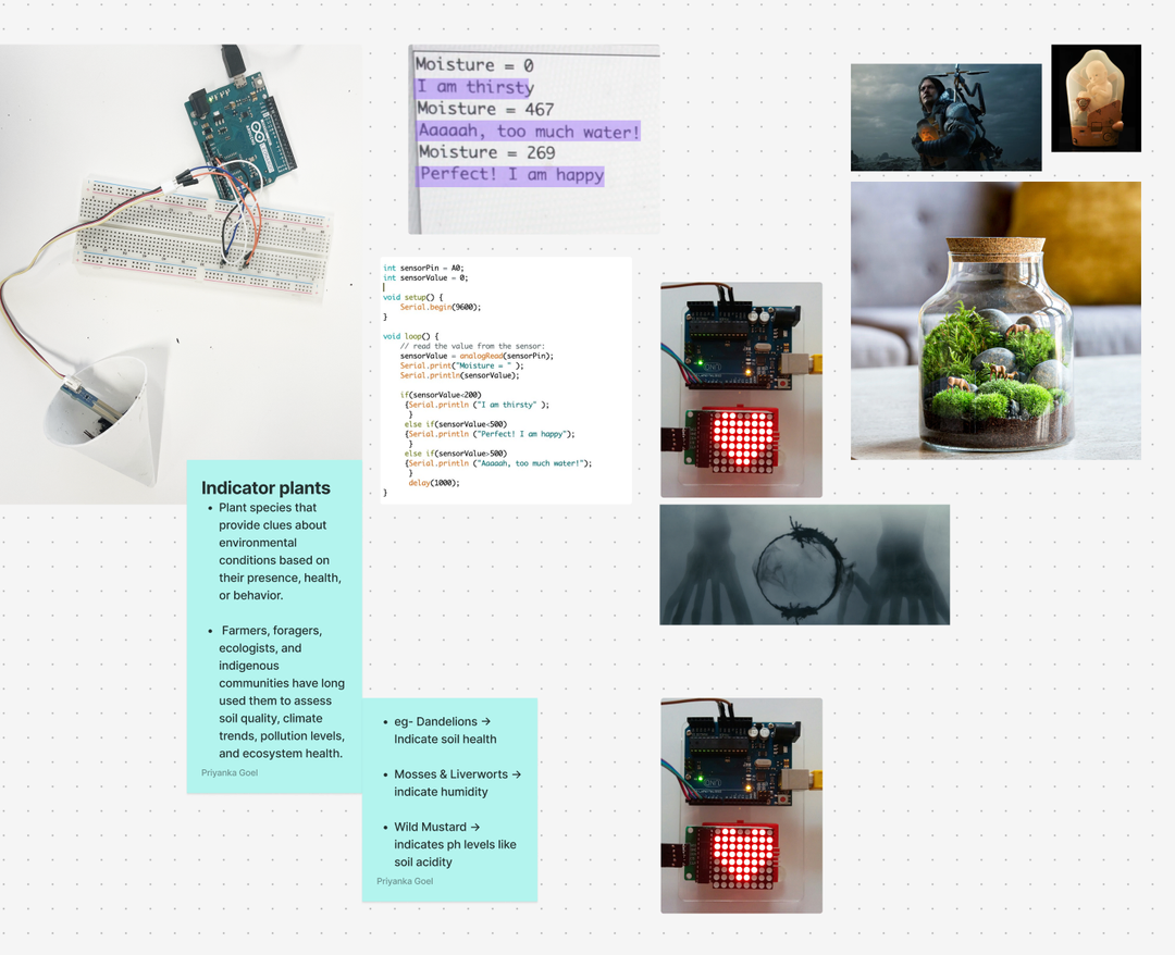 Arduino and sensor research board